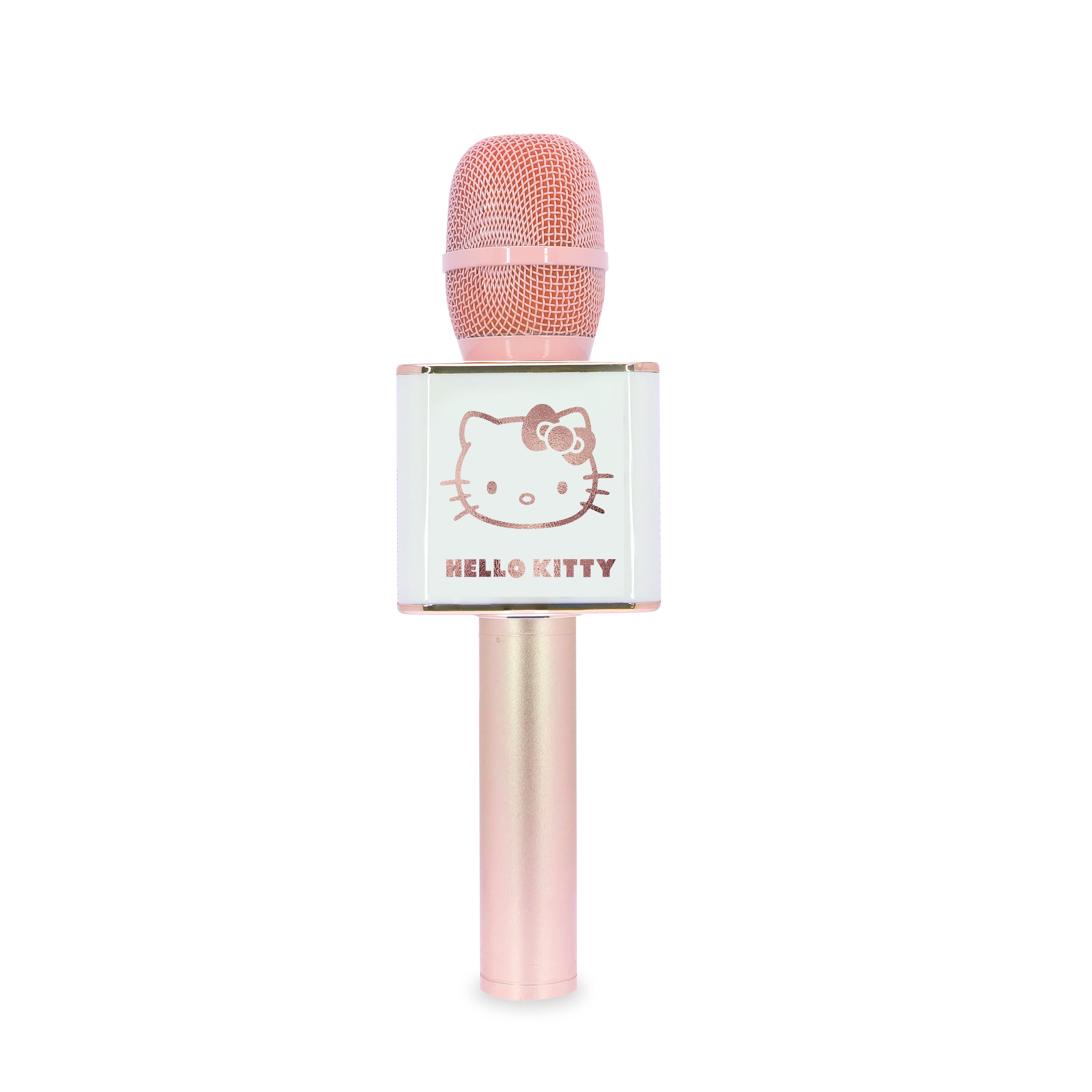 Hello Kitty Wireless Karaoke Microphone Rose Gold