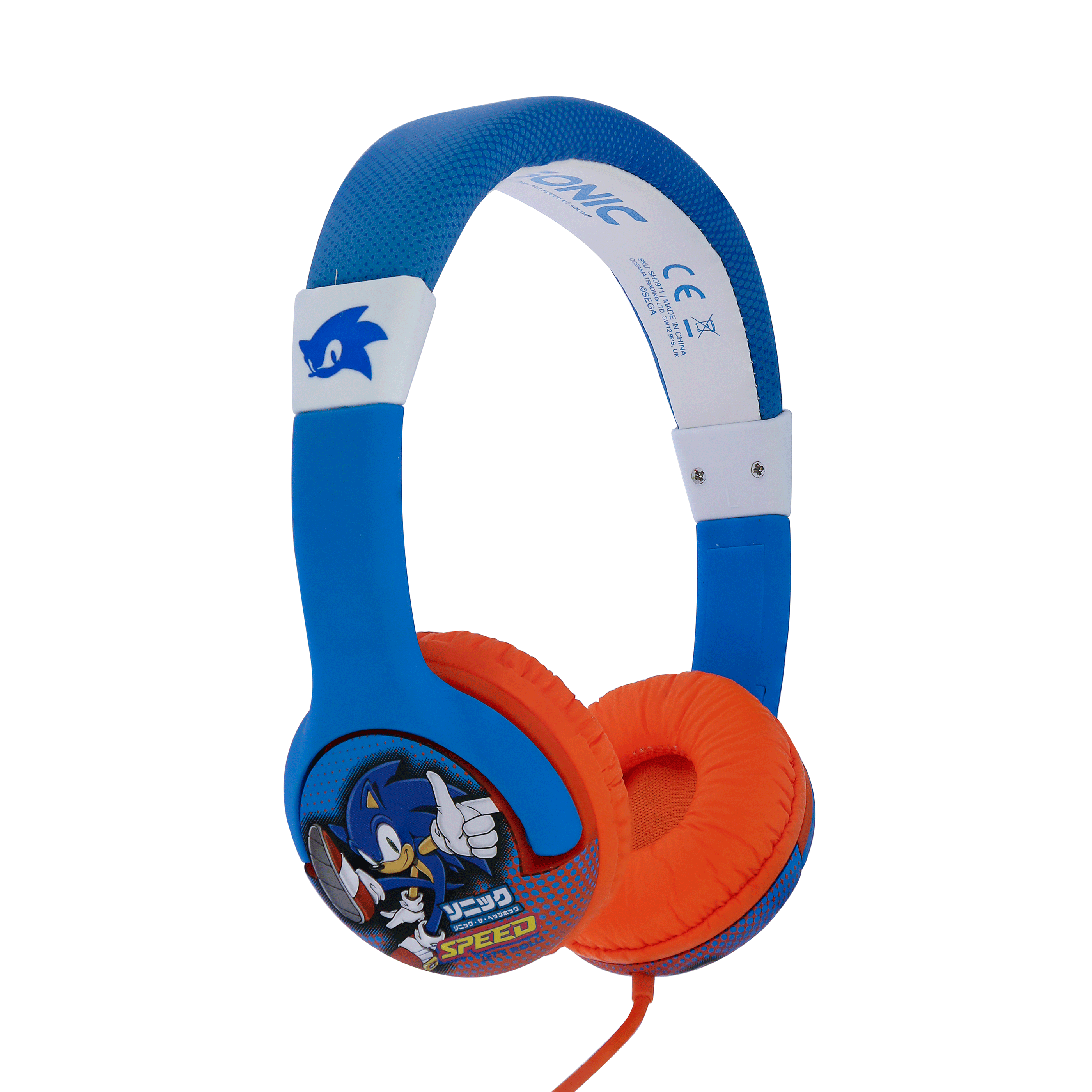 OTL Technologies SH0911 Kids Wired Headphones - Sonic the Hedgehog