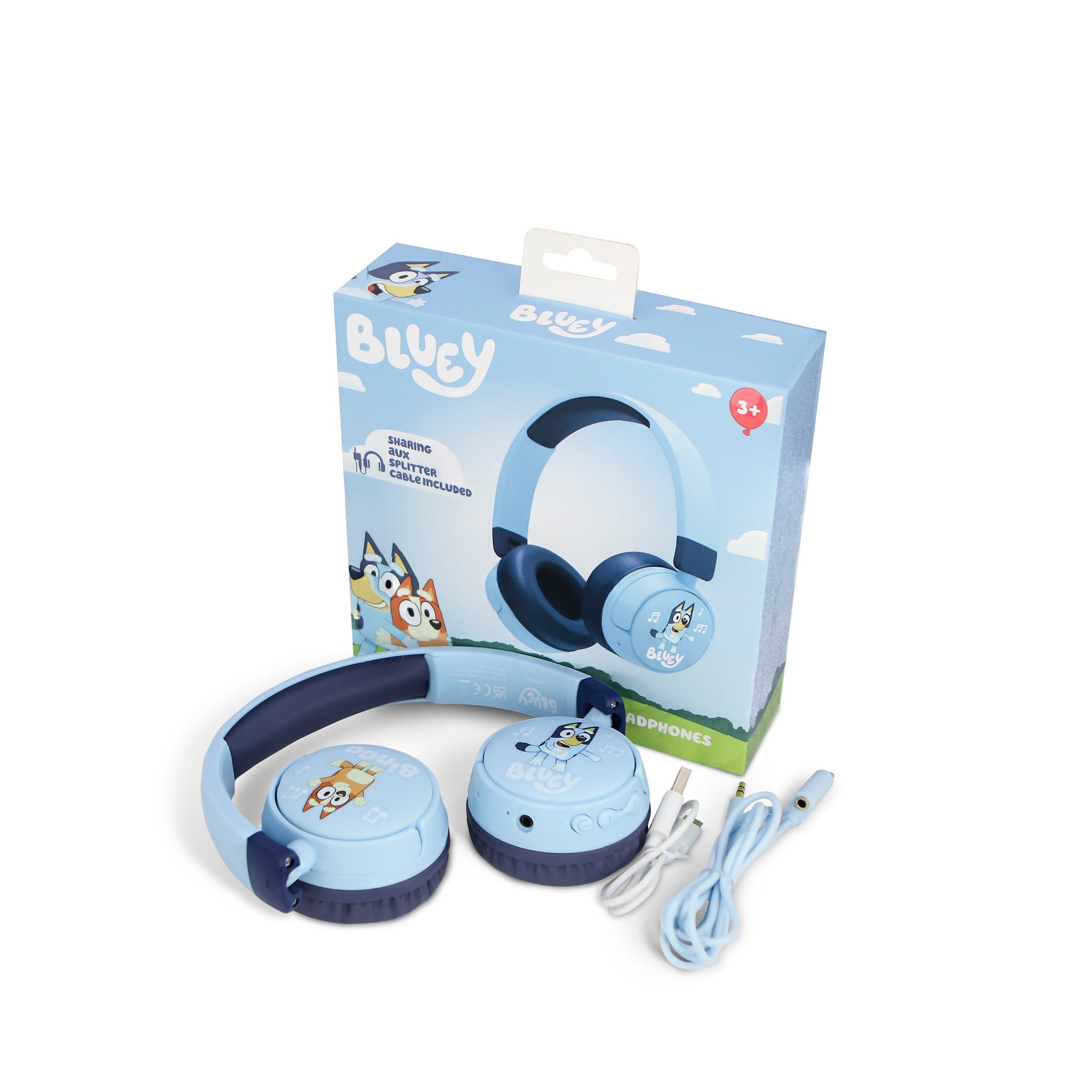 Bluey Kids Wireless Headphones BL1076 - Blue