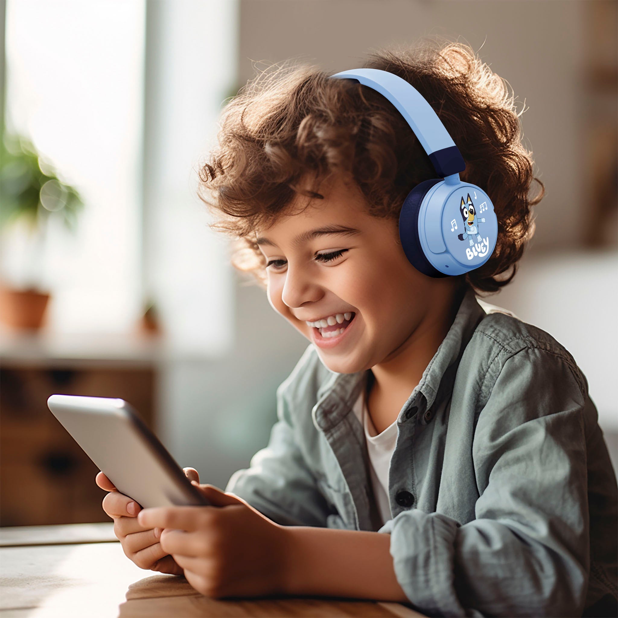 Bluey Kids Wireless Headphones BL1076 - Blue