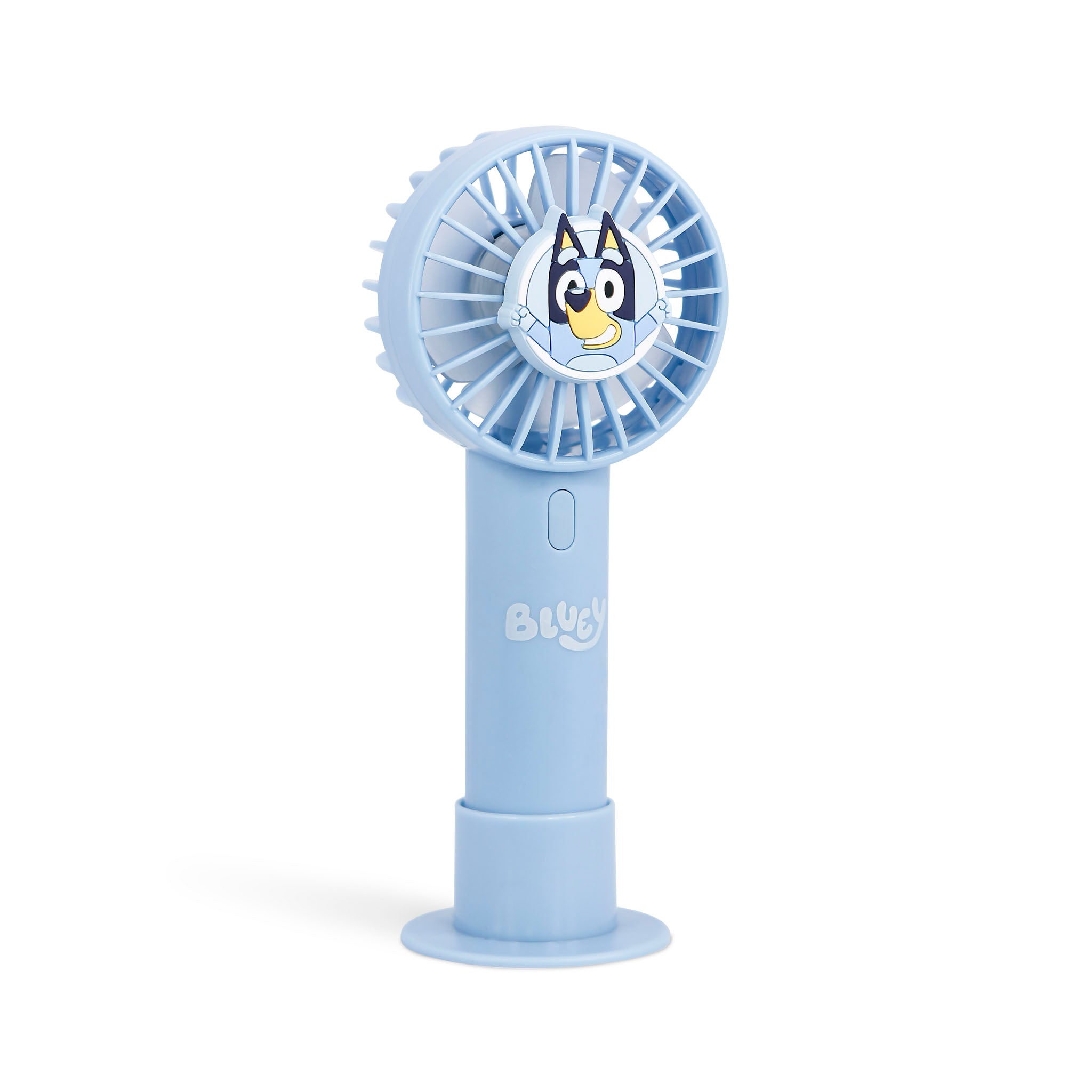 Bluey Rechargeable Handheld fan - soft blue