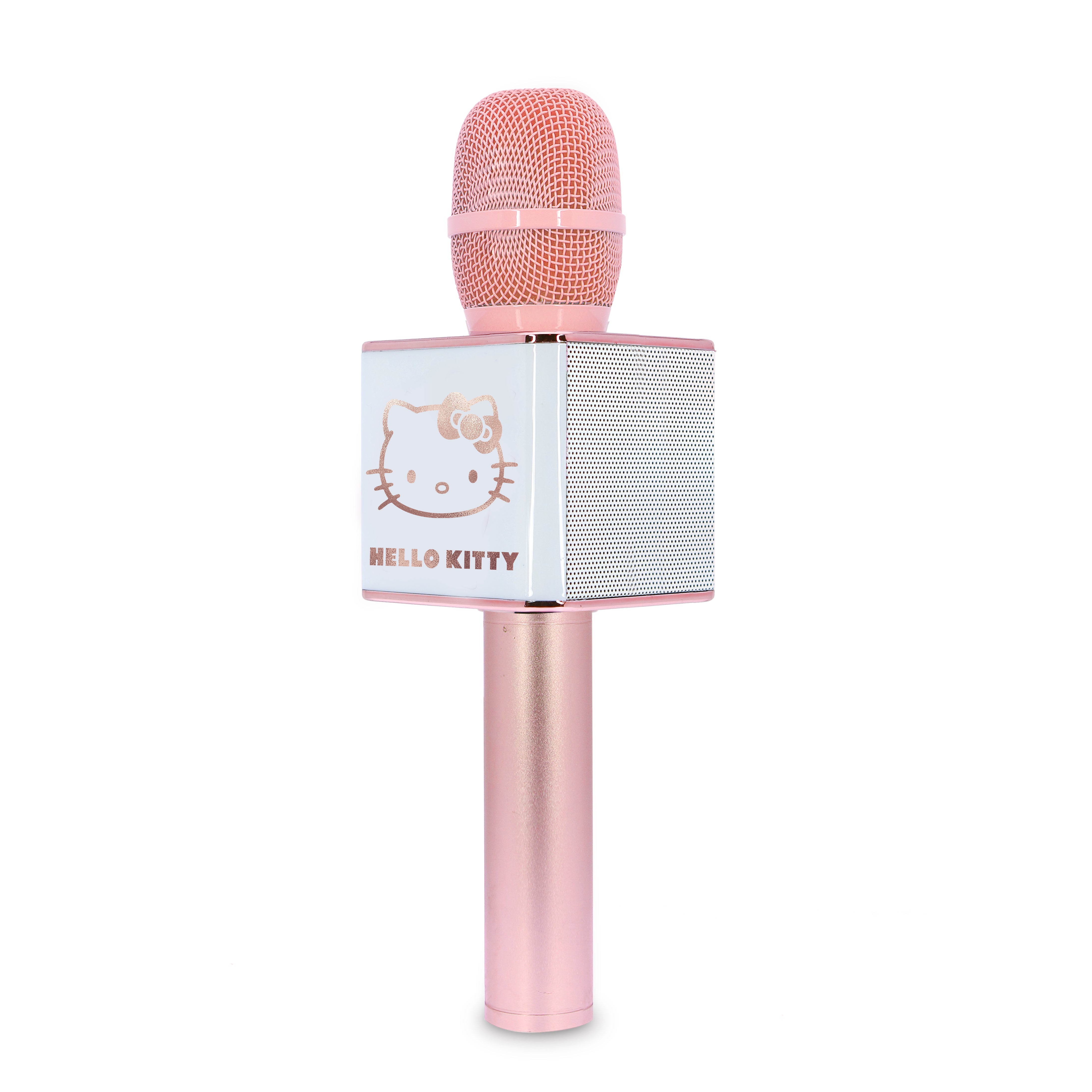 Hello Kitty Wireless Karaoke Microphone Rose Gold