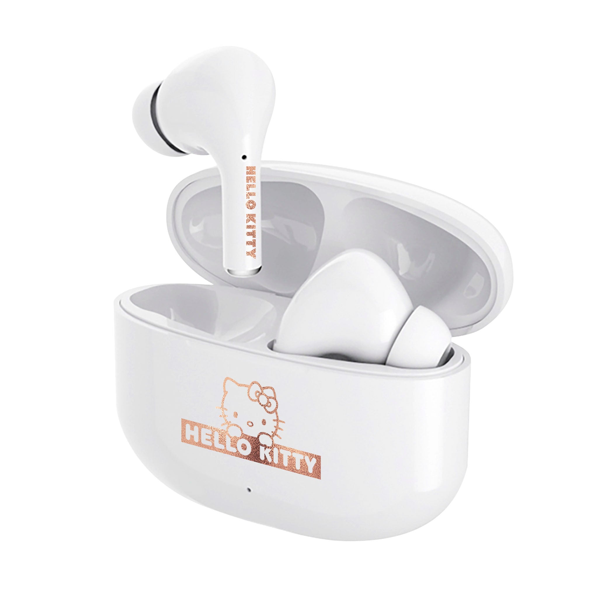 Hello Kitty TWS earphones 2G rose gold print