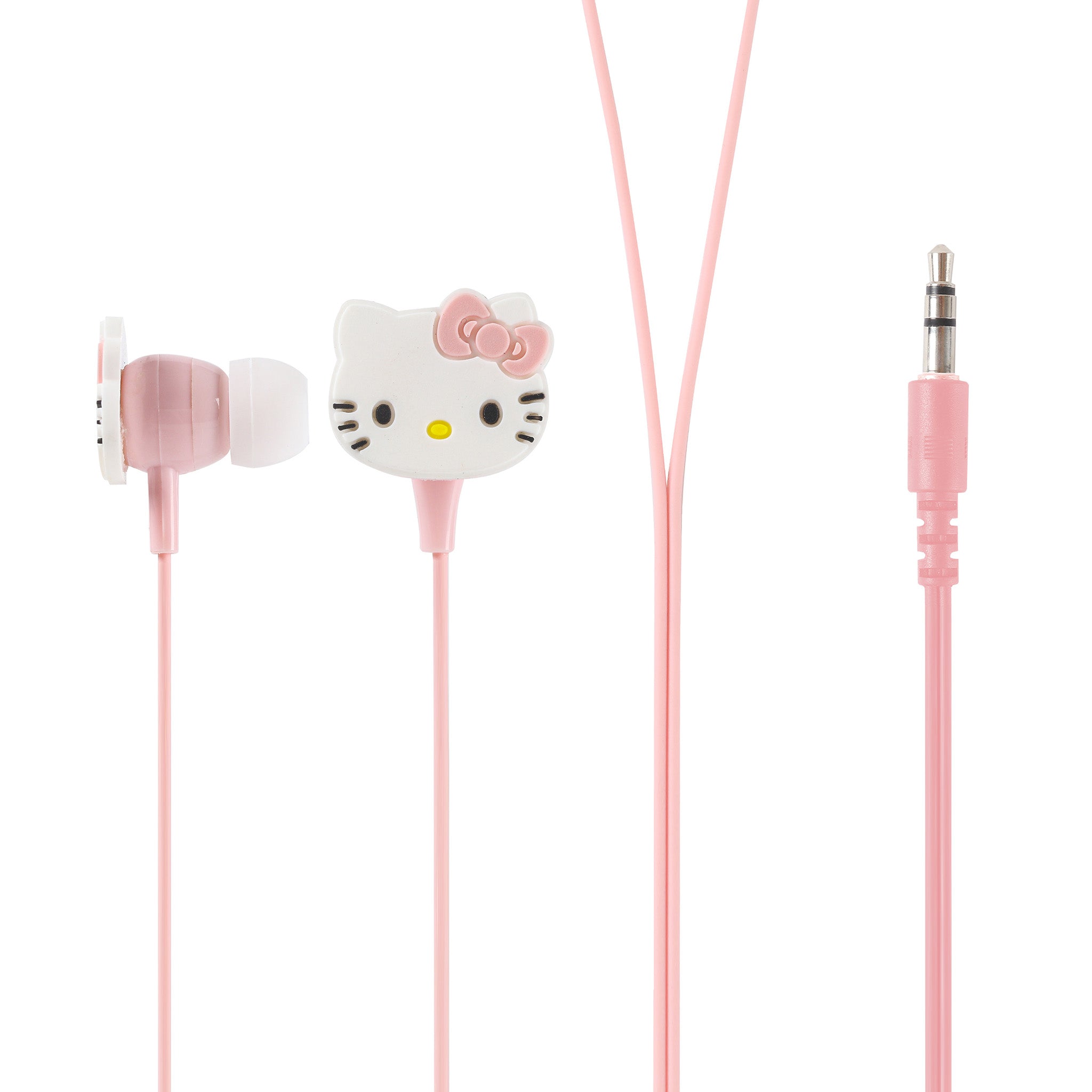 Hello Kitty Core Character Wired Earphones with Zip Case