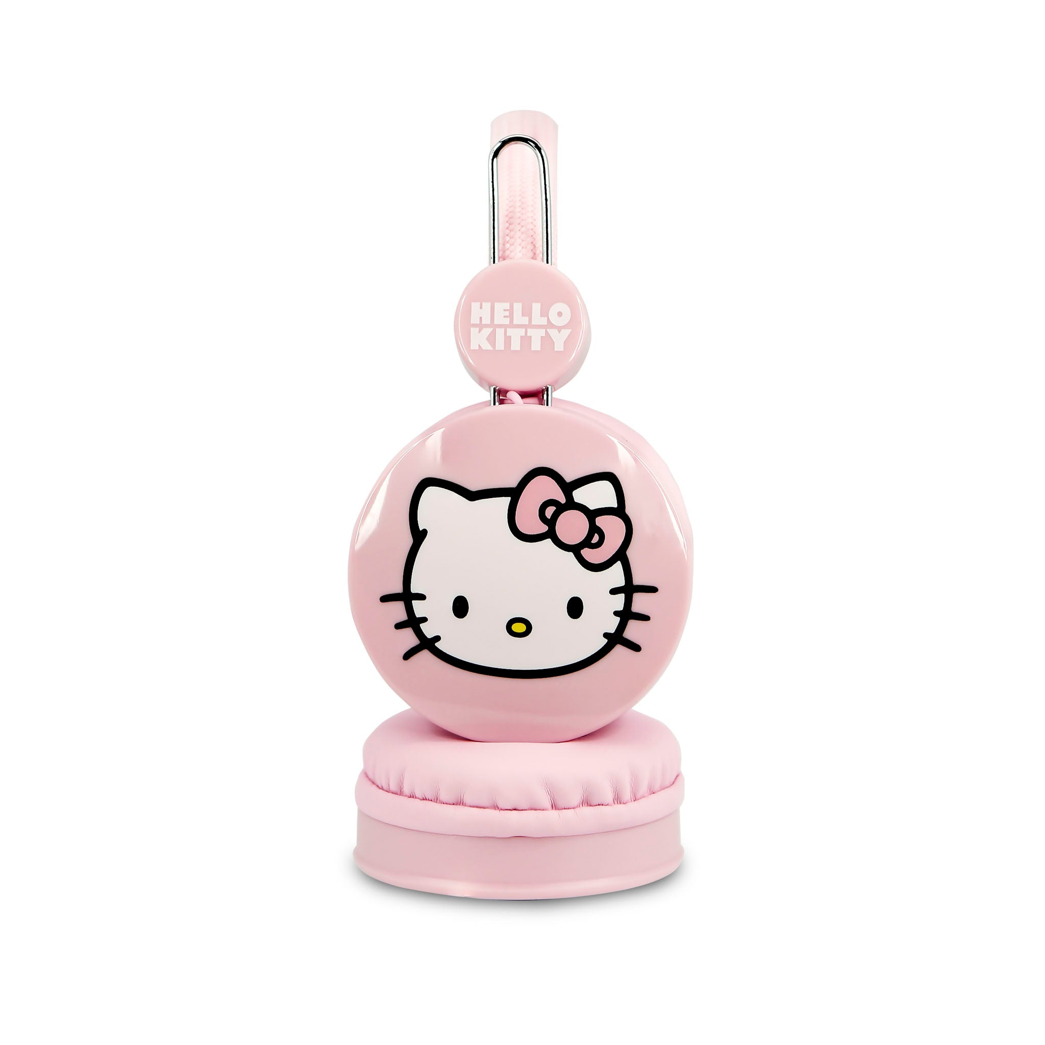 Hello Kitty soft pink Kids Core Wired Headphones