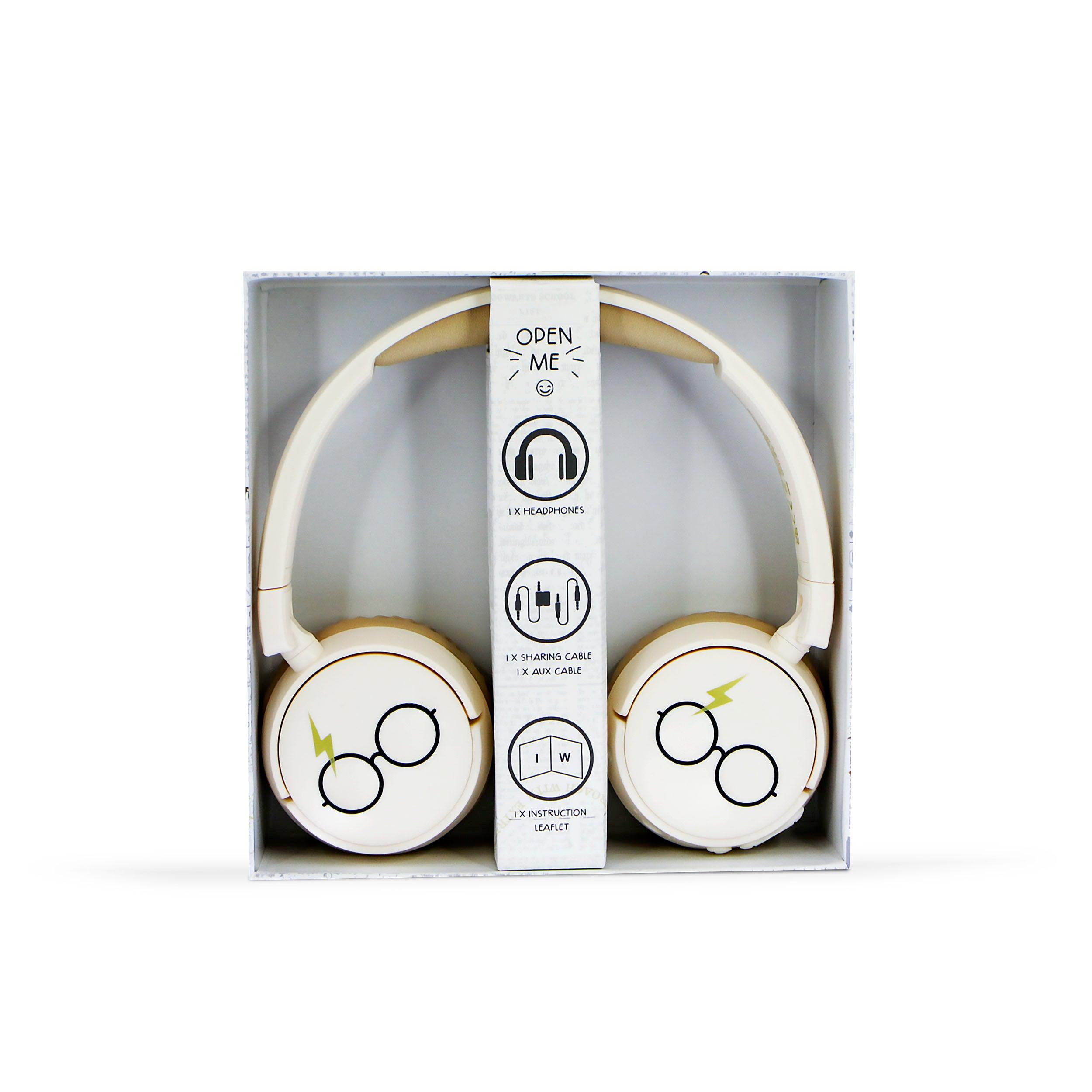 Harry Potter Kids Wireless Headphones Cream