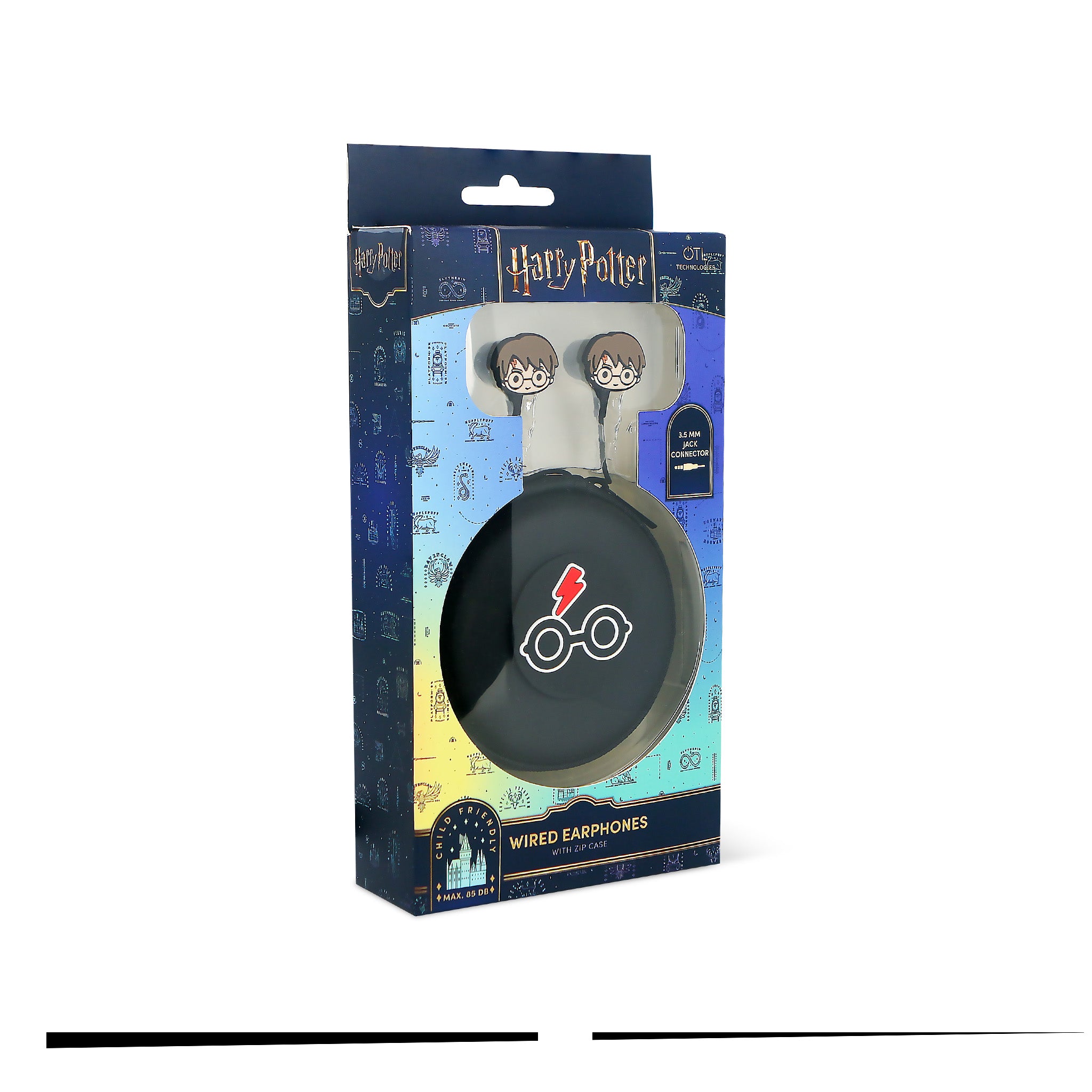 Harry Potter Core Character Wired Earphones with Zip Case