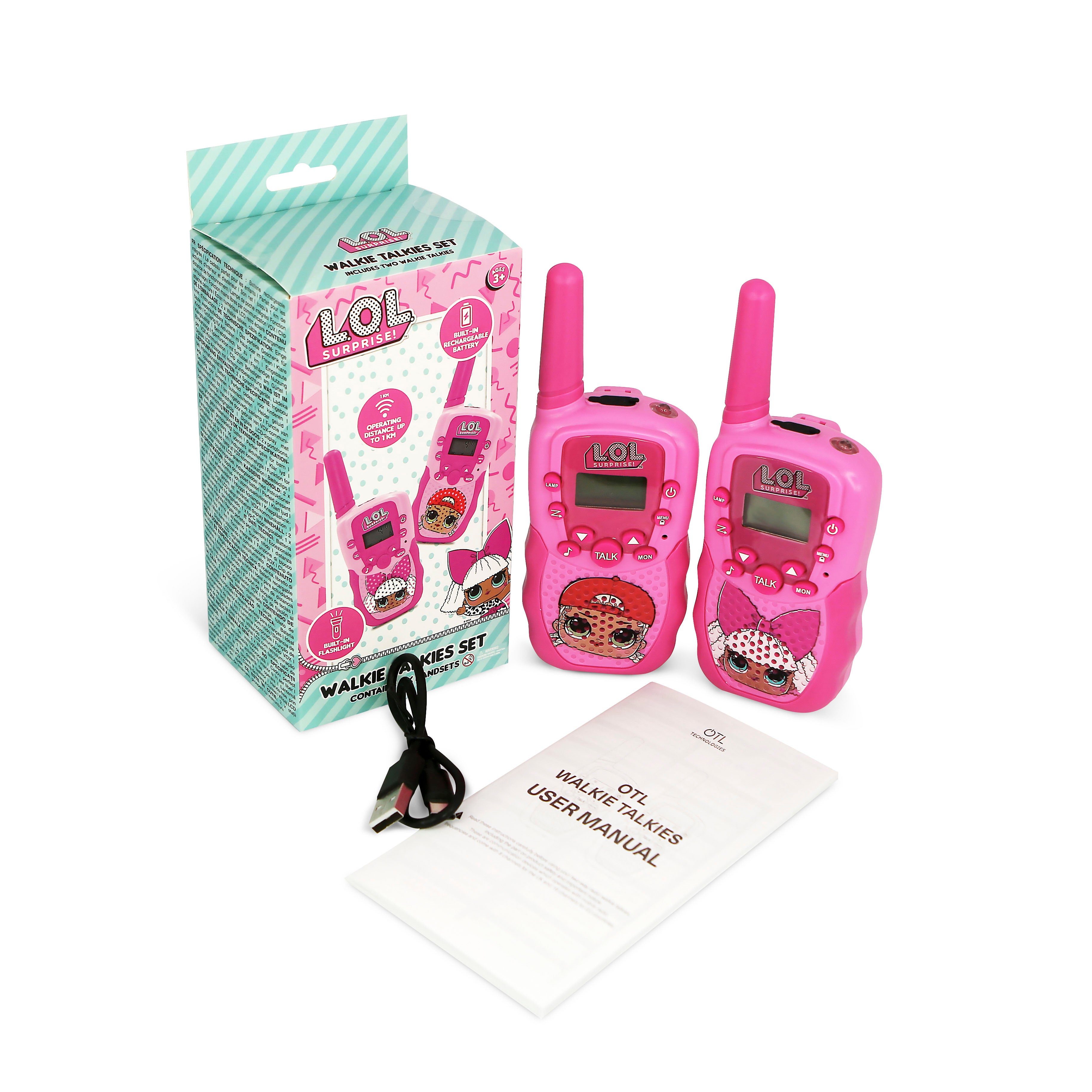 LOL Surprise! Diva Digital Walkie Talkie Set