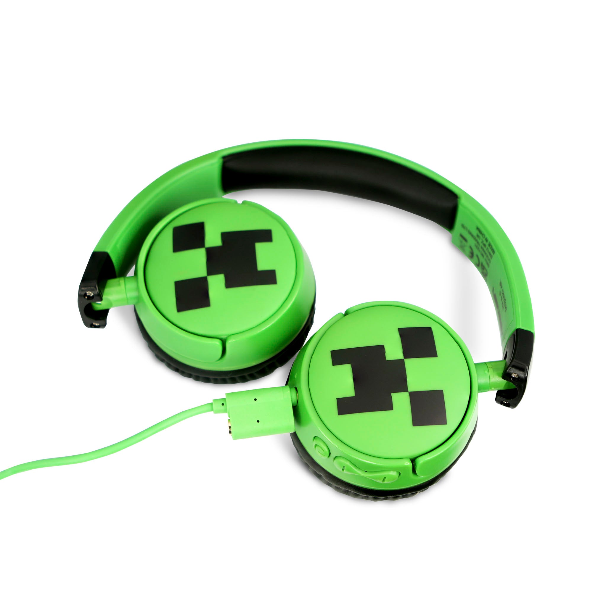 Minecraft Creeper Kids Wireless Headphones - Green