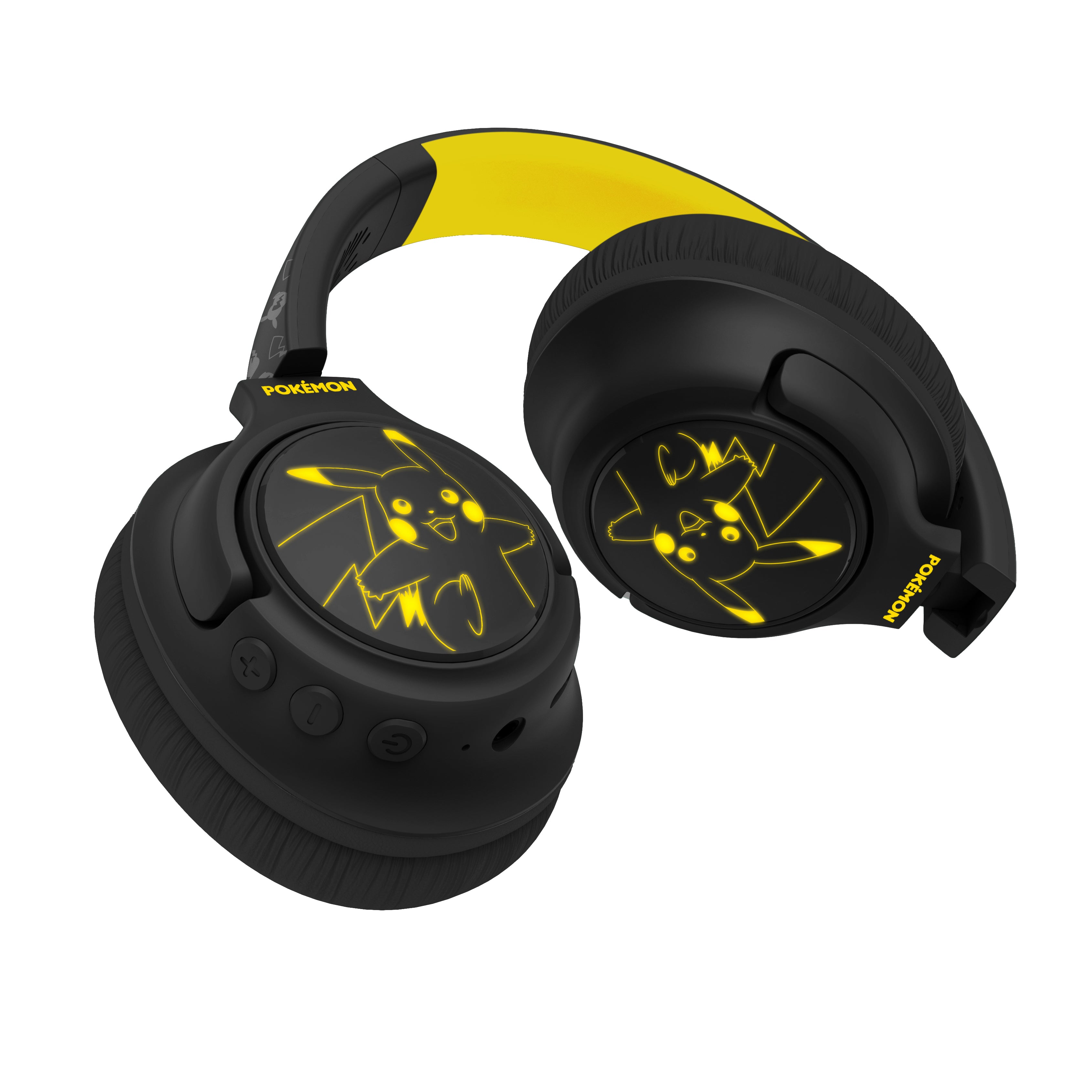 Pokémon Pikachu LED Light Up Wireless Headphones