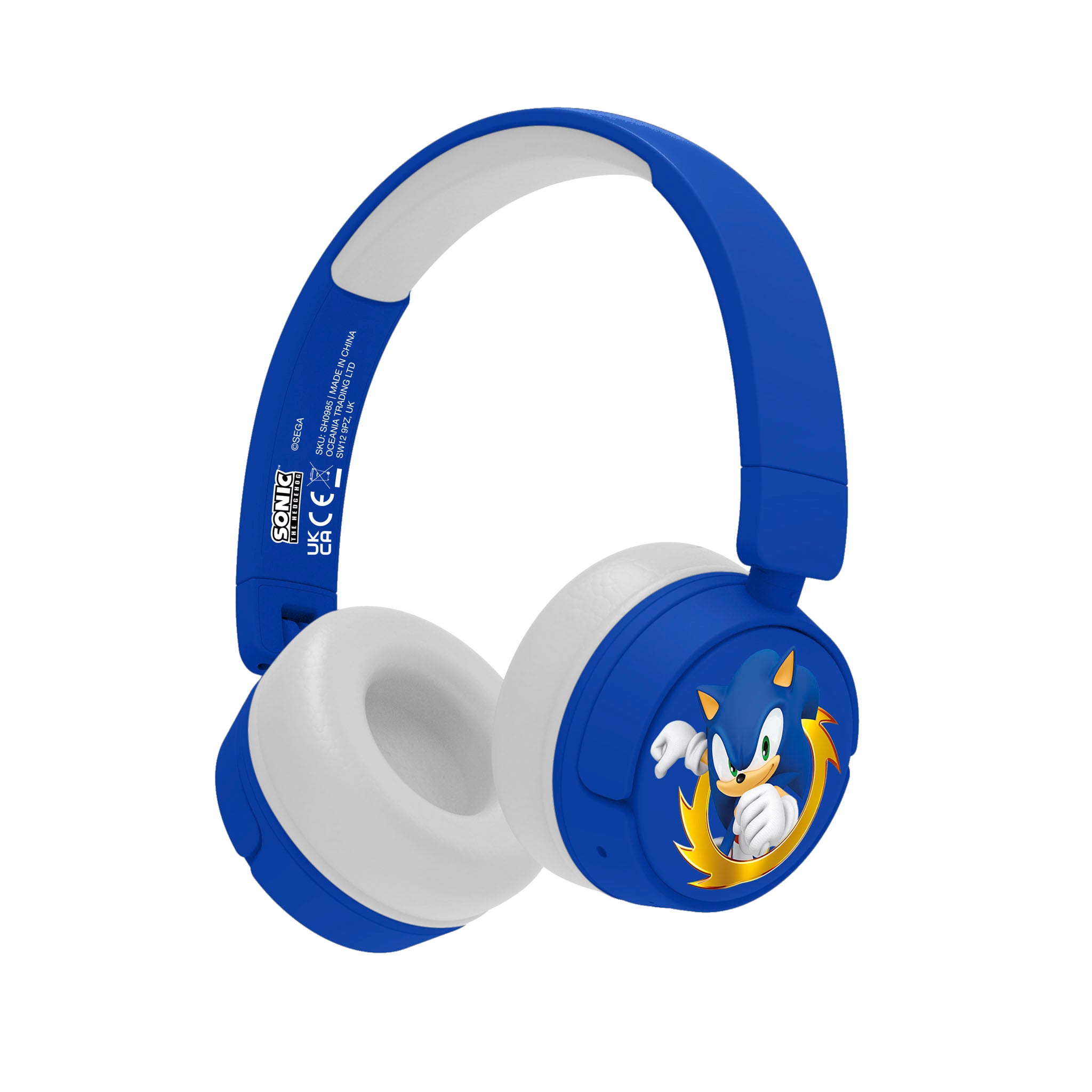 Sonic the Hedgehog Kids Wireless Headphones - Blue