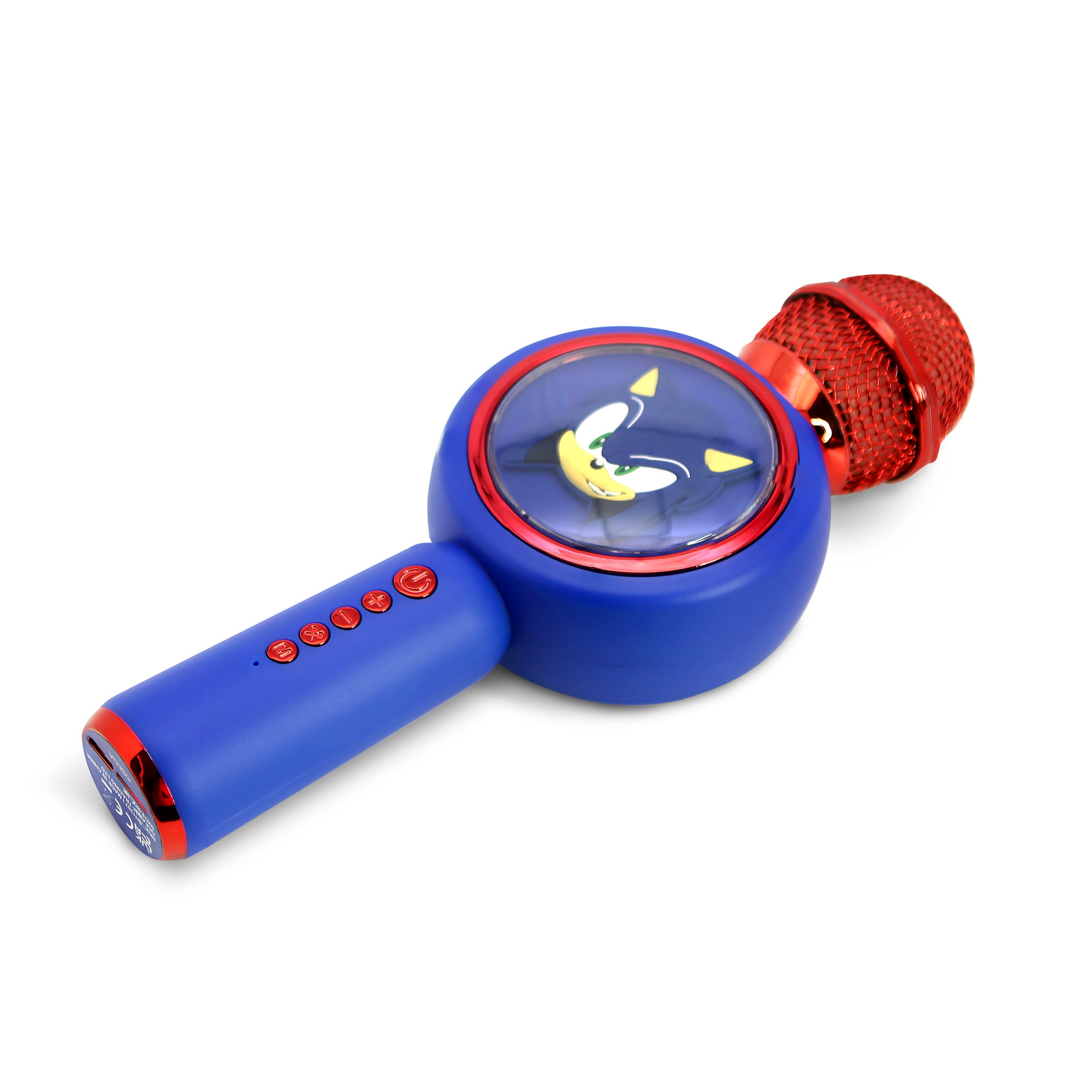 Sonic the Hedgehog PopSing LED Karaoke Microphone - blue