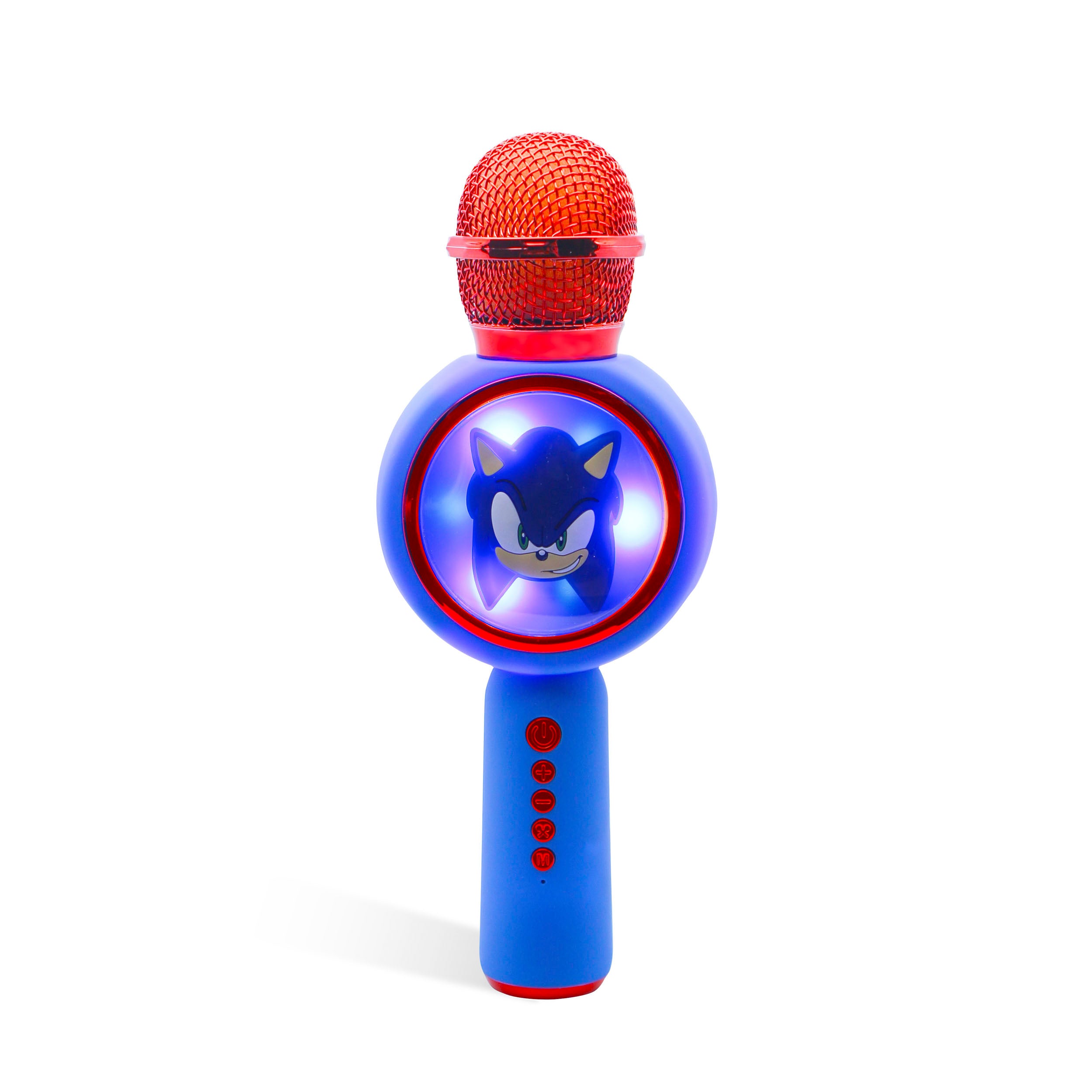 Sonic the Hedgehog PopSing LED Karaoke Microphone - blue