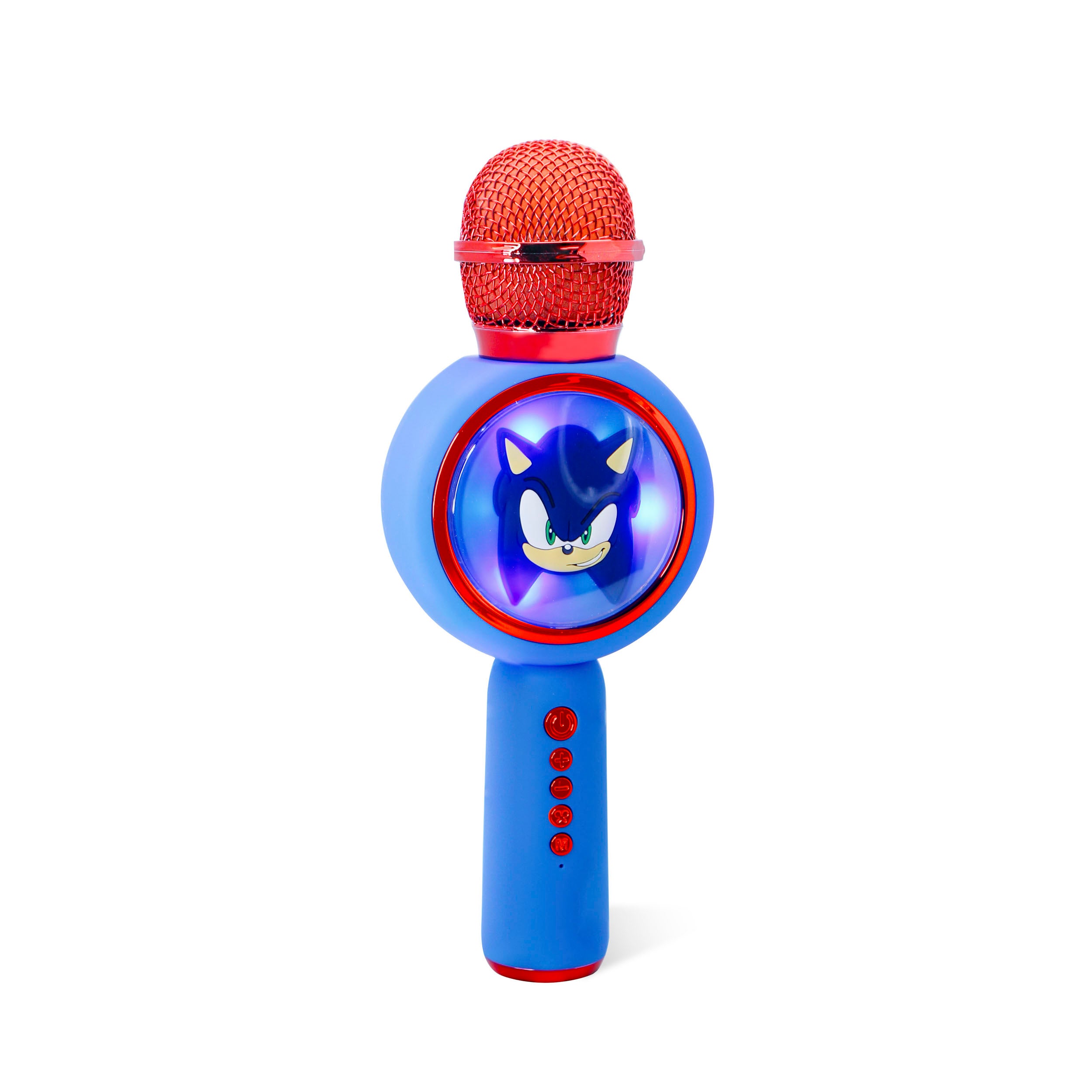 Sonic the Hedgehog PopSing LED Karaoke Microphone - blue