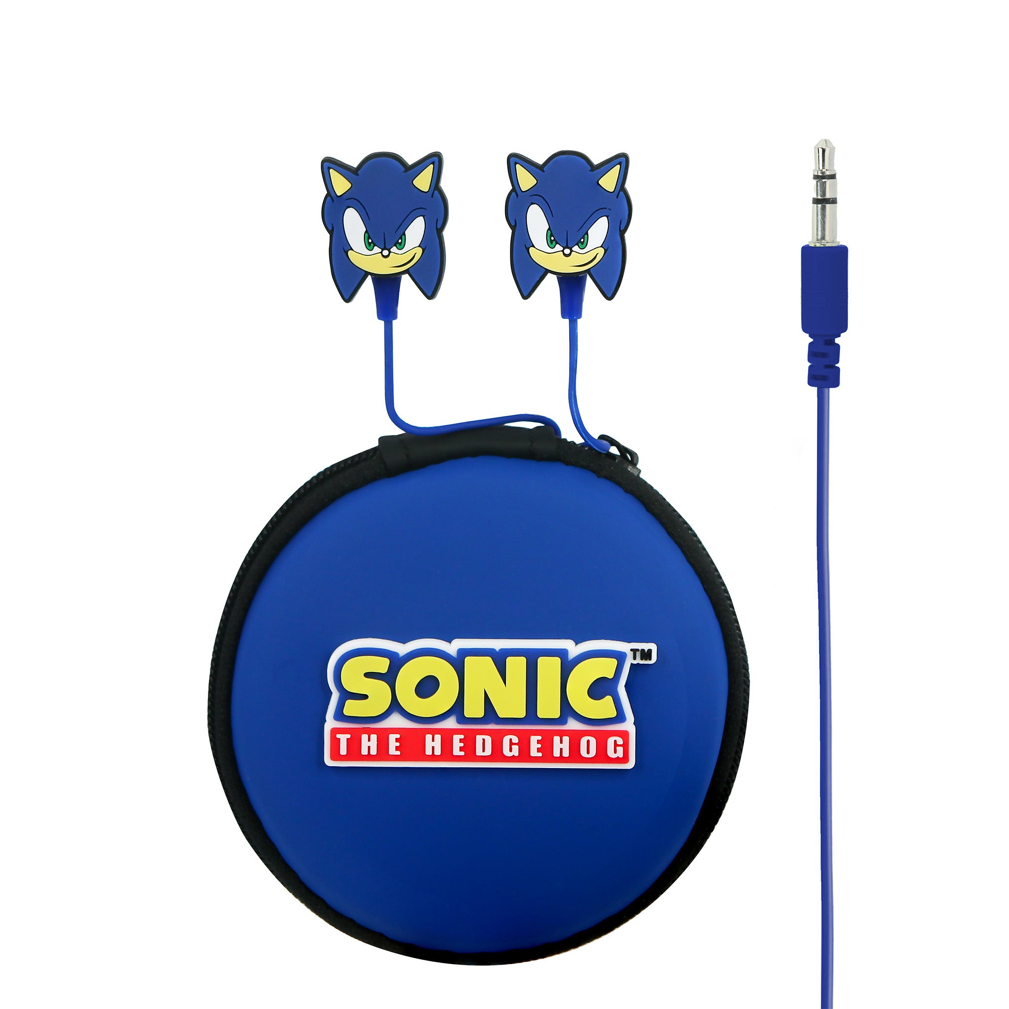 Sonic the Hedgehog Core Character Wired Earphones with Zip Case